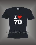 I LOVE 70's (LADIES)