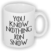 YOU KNOW NOTHING JOHN SNOW GAME OF THRONES INSPIRED (MUG)